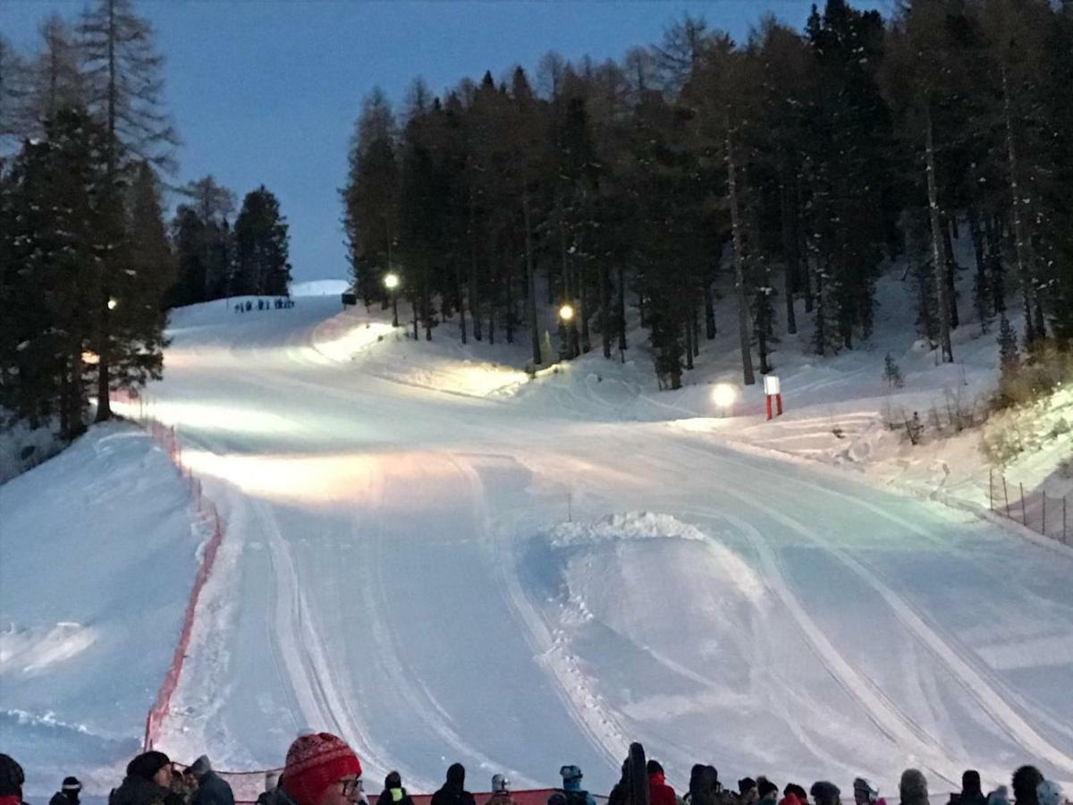 Casa A Pie Di Pista Leilighet Tesero Eksteriør bilde